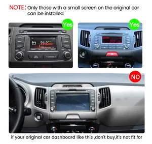 KIA Sportage 3 SL 2010-2016 için Araç Radyosu, CarPlay, <span class=keywords><strong>Android</strong></span> Auto, Ekran Yansıtma, Dokunmatik Ekran, GPS Navigasyon, 2DIN, Geri Görüş Kamerası, 1 Yıl Garantili - Product Image 3