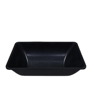 Mangeoire pour chèvres en plastique, réservoir d'alimentation et d'abreuvement pour moutons, chèvres, chevaux, plateau d'alimentation pour ferme avec pieds - Product Image 6