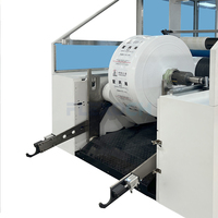 Machine d'impression flexographique automatique 4 couleurs CI sans engrenages pour emballage de films FFS, machine d'impression à tambour central
