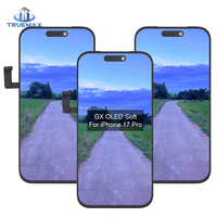 Écran OLED souple Truemax GX pour iPhone 17 Pro – Assemblage complet d'écran LCD et numériseur pour smartphone iPhone 17 Pro