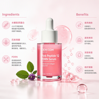 Sérum Ampoule Liquide Personnalisé à la Formule de PDRN de Saumon, ADN, Peptide Rose, Niacinamide et Glycérine pour Booster l'Élasticité et Réparer la Barrière Cutanée