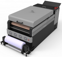PrintVision 24" 60cm Machine à secouer la poudre DTF mécanique, Four de polymérisation rapide pour poudre TPU, compatible 2 têtes XP600 I3200