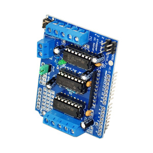 Carte d'extension de commande de moteur OKY2151 L293D pour 4 moteurs DC, 2 pas à pas et 2 servomoteurs pour Arduino Mega, pour projets de robotique Arduino - Product Image 3