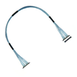Hoogwaardige DF56 26/30/40/50-pins 0,3 mm pitch LVDS coaxiale kabel op maat gemaakte lengte EDP display verbindingskabel - Product Image 5