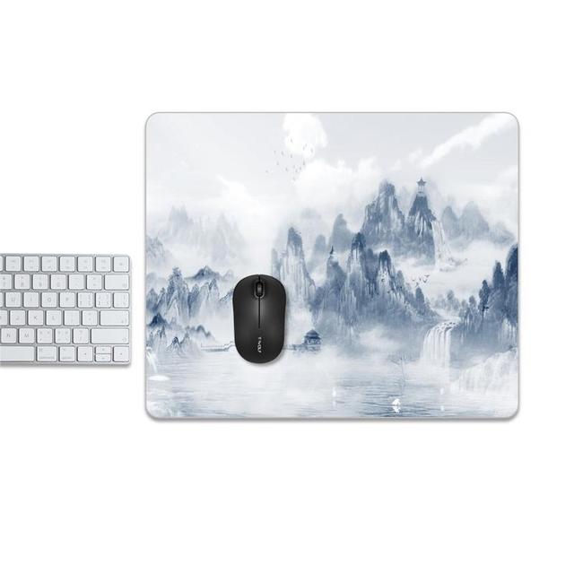 Hot Selling Customized Glass Mousepad Etched Surface Tempered Glass Mousepad for PC Game