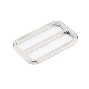 หัวเข็มขัดรูปตัว D ทำจากโลหะผสมสังกะสี ปรับได้สองระดับ สำหรับกระเป๋า เสื้อผ้า เป้สะพายหลัง สายสะพายไหล่ สีพื้น สไตล์คลาสสิก - Product Image 2