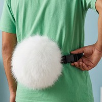 Queue d'animal en fausse fourrure moelleuse, accessoire en peluche pour cosplay de lapin, Halloween, convention d'anime, performance de fête, accessoire de costume