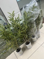 Arbre en bambou artificiel de 60 cm à 240 cm, arbre en bambou porte-bonheur, plantes en bonsaï pour la décoration de la maison et des restaurants