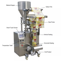 Machine d'emballage automatique AICNPACK pour snacks, popcorn, noix de cajou, graines, haricots, cacahuètes, petits grains