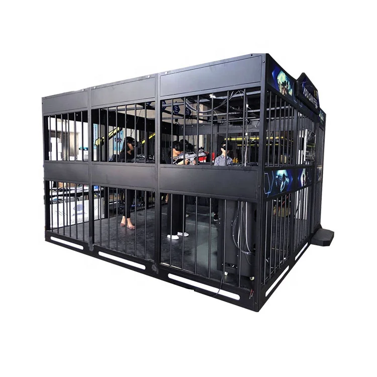 Очки виртуальной реальности HTC VIVE VR 4 игрока 9D, игровой автомат для стрельбы с пистолетом виртуальной реальности