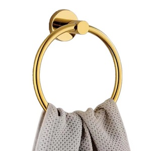 Anneau <span class=keywords><strong>de</strong></span> <span class=keywords><strong>serviette</strong></span> <span class=keywords><strong>de</strong></span> salle <span class=keywords><strong>de</strong></span> bain d'hôtel simple en acier inoxydable polyvalent mural pour salle <span class=keywords><strong>de</strong></span> bain - Product Image 5