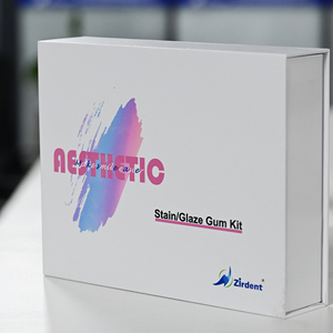 ชุดเคลือบสีชมพูสำหรับเหงือก Zirdent Gingival Pink Stain Glaze Kit 8 เฉดสี วัสดุสิ้นเปลืองทางทันตกรรม เซรามิกสำหรับงานทันตกรรม ผลิตภัณฑ์ทันตกรรมเพื่อความสวยงามสำหรับเหงือก - Product Image 5