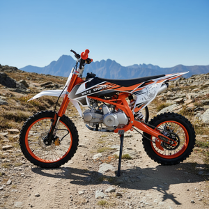 <span class=keywords><strong>Mini</strong></span> moto à essence 125cc 4 temps |   Motocross tout-<span class=keywords><strong>terrain</strong></span> pour adolescents et adultes avec freins à disque, moto de trail - Product Image 1