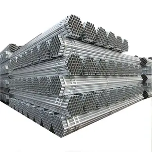 astm a500 hot rolled hollow section round stainless Carbon ms Mild metal welded Pre Galvanized Steel Pipe tubes