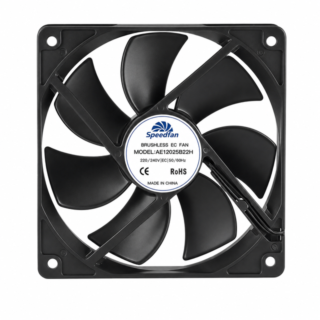 120x120x25mm 110V  220V EC Fan for PLC Control Cabinet Industrial Electrical Enclosure Cooling