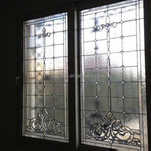 Panel de Vidrio Ovalado Sólido Hecho a Mano en China, Estilo Tiffany, para Decoración de Sala de Estar, Panel Colgante para Puerta o Ventana, Biselado y Duradero - Product Image 1