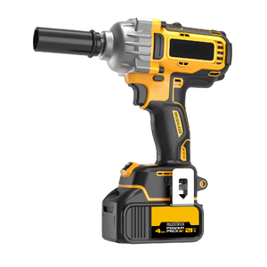 New Industrial Rechargeable Brushless Lithium Electric <b>Wrench</b> 580N.m Torque Electric Cordless Impact <b>Wrench</b> for Tires - Product Image 1