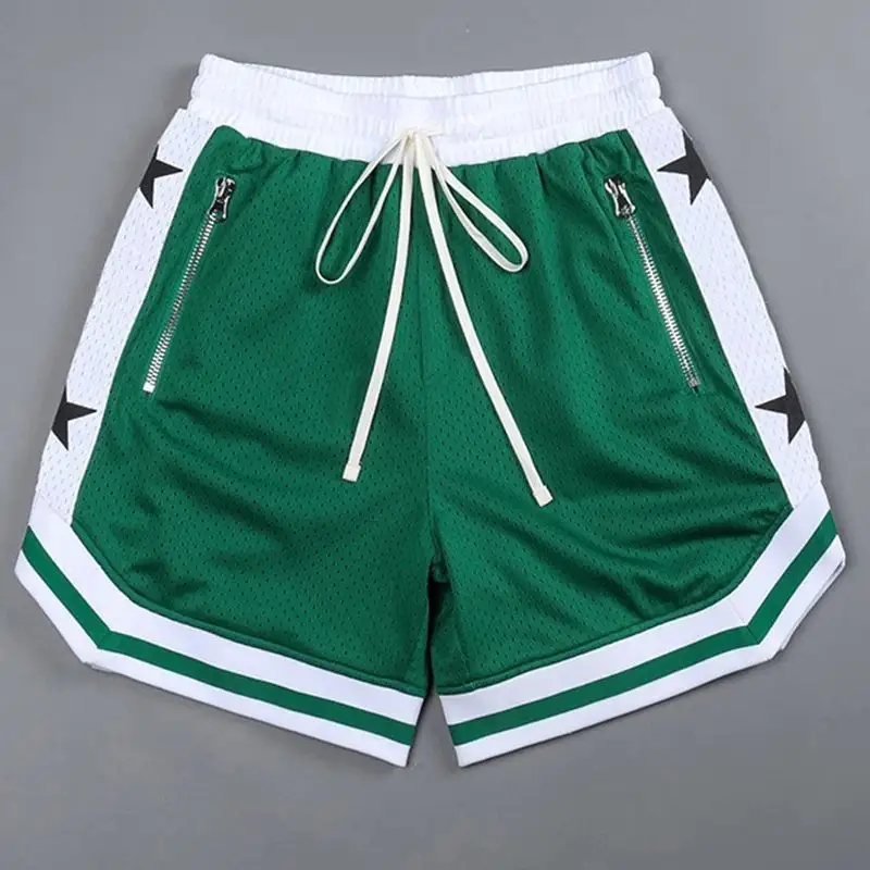 Short en maille d'été de haute qualité pour hommes Short d'entraînement de basket-ball et de gymnastique unisexe personnalisé avec polyester et poche de sublimation