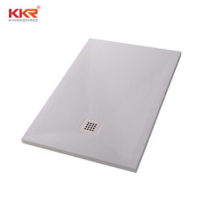 Cuarto de baño sólido superficie piedra <span class=keywords><strong>resina</strong></span> plato de <span class=keywords><strong>ducha</strong></span> de piedra Base - Product Image 4