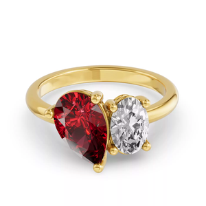 Anillo de Oro Blanco Sólido de 18K con Banda Trenzada Entrelazada, Anillo de Aniversario de Bodas con Diamantes Cultivados en Laboratorio con Engaste Pavé para Mujer - Product Image 5