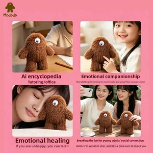 Muñeco Robot Inteligente con IA, Juguete de Peluche Activado por Voz, Compañero de <span class=keywords><strong>Aprendizaje</strong></span> para Niños, Mascota Electrónica, Venta al Por Mayor de Fábrica - Product Image 3