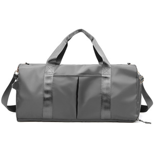 Sac de sport personnalisé avec logo unisexe, imperméable, pour yoga, gym, sport, sac de sport rose pour vêtements secs et mouillés - Product Image 4