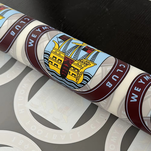 Autocollants personnalisés en <span class=keywords><strong>vinyle</strong></span> autocollants de transfert Dtf étiquettes d'impression personnalisées t-shirt marque logo motif transfert de chaleur Dtf Etiqueta - Product Image 2