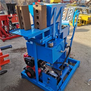 Đất sét Interlock gạch máy làm với động cơ diesel đất sét Khối Máy làm giá thấp - Product Image 6