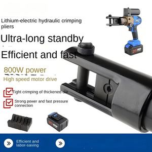 Outil de sertissage <span class=keywords><strong>hydraulique</strong></span> à batterie, tension personnalisée 6.0Ah 60KN 16-70, <span class=keywords><strong>pince</strong></span> à câble sans fil de haute qualité pour câbles en Al et Cu - Product Image 3