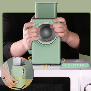 Accessoires de cuisine multifonctions personnalisés Hyri Trancheuse Cutter Panneau en acier inoxydable Coupe-légumes Hachoir à pommes de terre <span class=keywords><strong>Râpe</strong></span> à fromage - Product Image 5