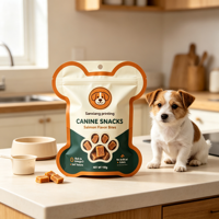 Sacs personnalisés recyclables pour aliments pour animaux de compagnie, impression numérique, alternative aux sachets, solution pour collations saines pour chiens et chats, nylon BOPP