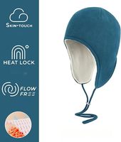 Gorro de Invierno Cálido de Forro Polar, Gorro Suave con Orejeras, Cortavientos, para Esquí, Nieve, Ciclismo, Gorro de Calavera, Forro para Casco