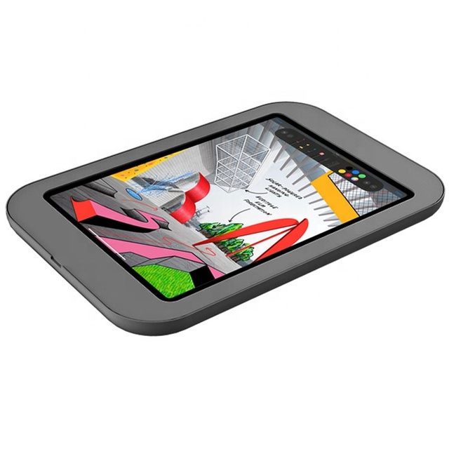 Business Metal Plastic Enclosure for iPad Pro 11 Inch Tablet PC Anti Theft Case in Stores Cars Shelf
