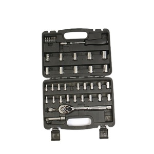 Kết hợp <span class=keywords><strong>33</strong></span> cái cơ khí ổ cắm Ratchet cờ lê các nhà sản xuất phần cứng kit sửa chữa công cụ thiết lập - Product Image 3