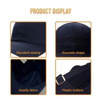 Gorra de Béisbol de Moda al por Mayor, con Logotipo Personalizado, Bordado 3D, Letra Chenille, Estilo Vintage Lavado, Sin Estructura, de 6 Paneles