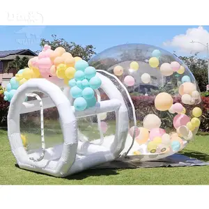 Party-Event aufblasbares Party-Blasenhauszelt aufblasbare Kuppel Blase transparentes Zelt zu verkaufen