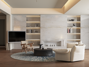 آيس كالاكاتا أونيكس لوح كبير مقاوم للماء ضمان لمدة سنة تصميم جرافيكي للفيلا الداخلية - Product Image 6