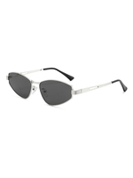 Lunettes de soleil Twooo T1566 Fashion Cat Eye Metal Frame Trendy Retro Street Style