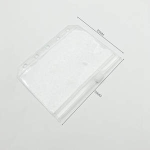 Corea stile moda Custom Design Pvc cerniera Pouch Tranperant sacchetto di caramelle foto porta carta Kpop - Product Image 5