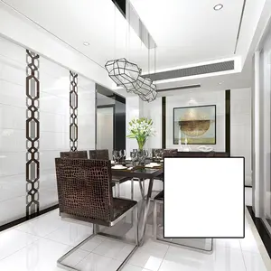 Chinês barato interior sala de estar parede de mármore telha de assoalho de cristal