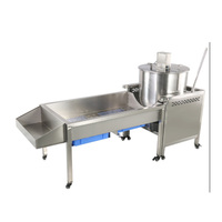 Schlussverkauf 304 Edelstahl automatische Gasheizung Popcorn-Herstellungsmaschine gewerbe Elektrische Popcorn-Maschine