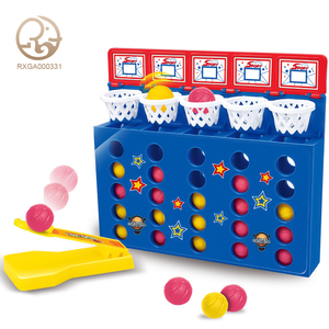 Jeu de basket-ball interactif <span class=keywords><strong>en</strong></span> PVC pour la coordination œil-main, mini-jeu de basket-ball pour les doigts, jouet sportif <span class=keywords><strong>en</strong></span> gros - Product Image 1