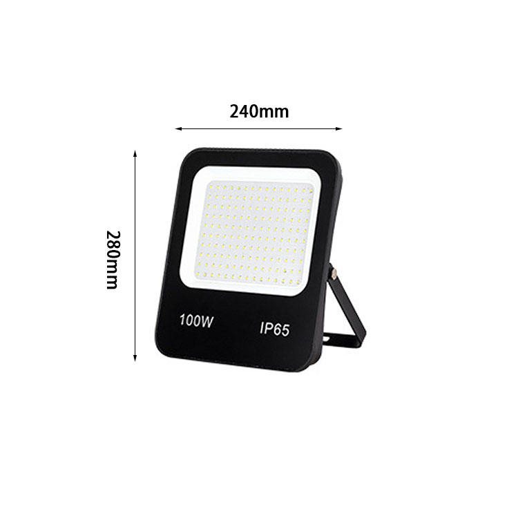 Black-LED Flood Light 100W