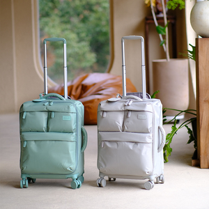 Women's Ultra Light 20 Inch Travel Bag Fashionable Airway <strong>Soft</strong> <strong>Luggage</strong> Case with Boarded 24 Inch Suitcase - Product Image 3