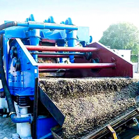 Crible vibrant linéaire haute fréquence avec moteur pour la déshydratation des boues et des résidus, capacité 30-250T/H