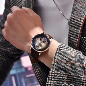 นาฬิกาข้อมือผู้ชาย PAGANI DESIGN รุ่น PD-1796 ระบบออโตเมติก สายหนัง PU กันน้ำ 100 เมตร แฟชั่นทันสมัย - Product Image 1