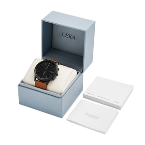 Custom design logo cardboard packaging gift box for watches recycled paper wrist watch box set gift luxury smart watch gift box