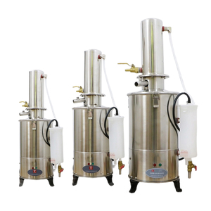 Système de distillation <span class=keywords><strong>d</strong></span>'<span class=keywords><strong>eau</strong></span> en acier inoxydable IKEME Machine de distillation <span class=keywords><strong>d</strong></span>'<span class=keywords><strong>eau</strong></span> distillée à domicile de laboratoire <span class=keywords><strong>5L</strong></span>/h 20 litres par heure - Product Image 3
