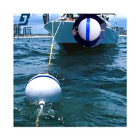 Bouée flottante marine de diamètre personnalisé 31 cm, bouée de plage, bouée de rivière, bouée d'amarrage, ancre pour bateau