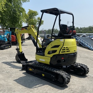 Pas cher Nouveau Mini Pelle Mini Pelle Sur Chenilles 1Ton 1.2 Ton 1.5 Ton Construction Works Petite Pelle Avec Fixation - Product Image 3